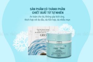Kem Dưỡng Da Trị Mụn Sempre H&P Flowater Clear Cream Geo 2