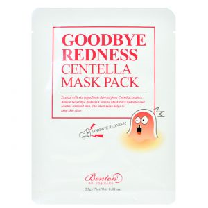 Mặt nạ dưỡng da trị mụn từ rau má Benton Goodbye Redness Centella Mask Pack 1