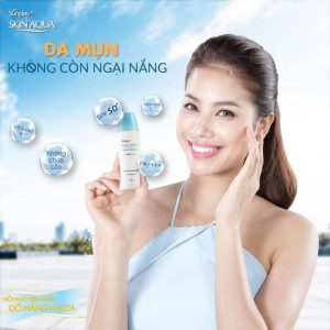 Sữa Chống Nắng Dưỡng Da Ngừa Mụn Sunplay Skin Aqua Acne Clear SPF 50+ PA++++ (25g) 1