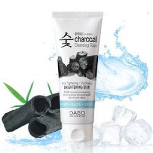 Sữa rửa mặt than hoạt tính Dabo Charcoal Cleansing Foam 150ml 2
