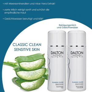Sữa rửa mặt dành cho da nhạy cảm Dược mỹ phẩm Dalton Classic Clean Sensitive Skin Cleansing Milk [Sản phẩm Dalton] 2