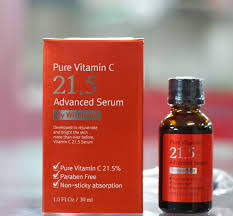 Tinh chất Vitamin C dưỡng trắng da trị mụn làm mờ vết thâm By Wishtrend Pure Vitamin C 21.5 Advanced Serum 30ml 2