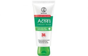 Kem rửa mặt ngăn ngừa mụn Acnes Creamy Wash 3S 100g 1