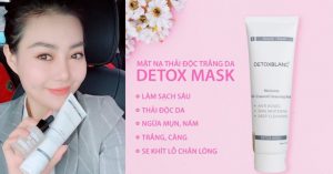 Mặt Nạ Thải Độc Trắng Da Than Hoạt Tính - Detox Mask(150ml) - Làm Sạch Sâu, Thải Độc Da, Ngăn Ngừa Mụn Nám 2