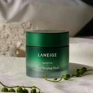Mặt nạ ngủ dưỡng da rạng rỡ Laneige Special Care Cica Sleeping Mask 1