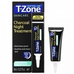 Gel chống thâm sau mụn, giảm mụn đêm se khít lỗ chân lông T-Zone Skincare Charcoal Night Treatment 8ml 8
