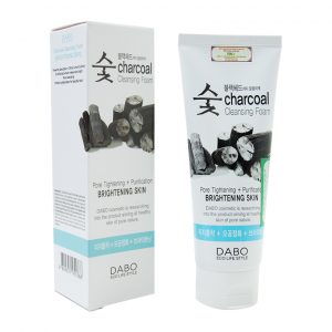 Sữa rửa mặt than hoạt tính Dabo Charcoal Cleansing Foam 150ml 5