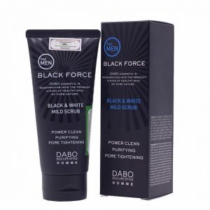 Sữa rửa mặt dành cho phái mạnh ngừa mụn tối ưu Hàn Quốc Dabo Black Force – For Men (120ml) 3