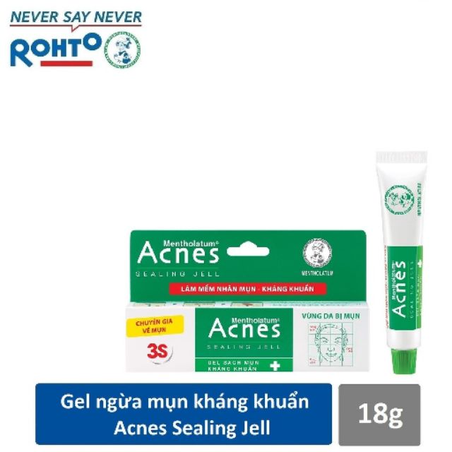 Gel ngừa mụn kháng khuẩn Acnes Sealing Jell (18g)