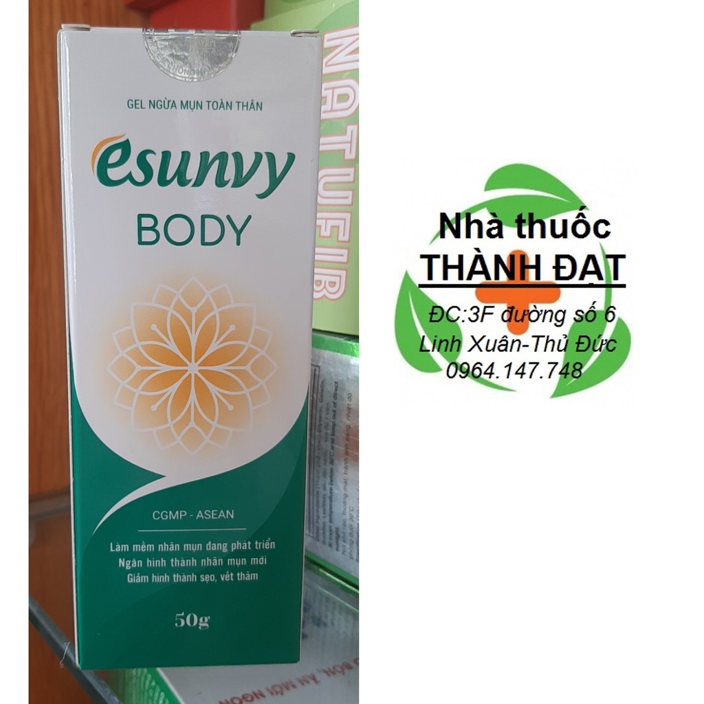 Kem ngừa mụn toàn thân Esunvy Body | Trị mụn Ngừa thâm | Chống sẹo