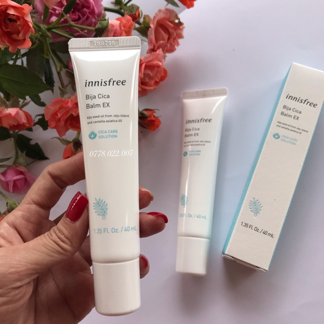 Gel Phục Hồi Da Mụn Innisfree Bija Cica Gel 40ml