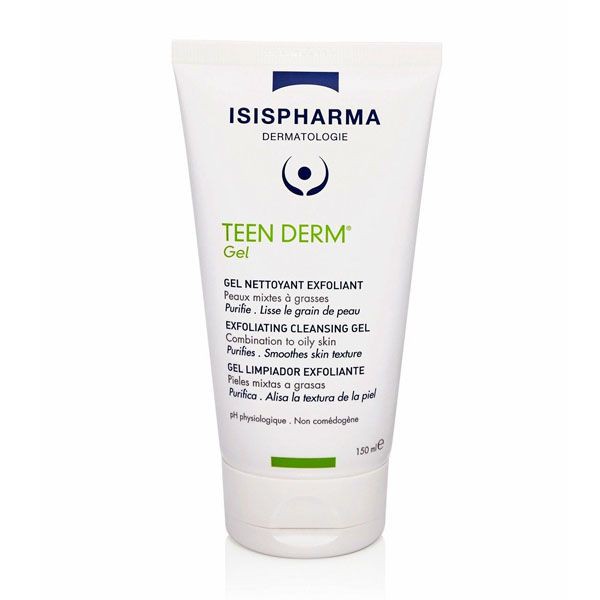 Gel Rửa Mặt Da Thường Giảm Nhờn Ngừa Mụn ISIS Pharma Teen Derm