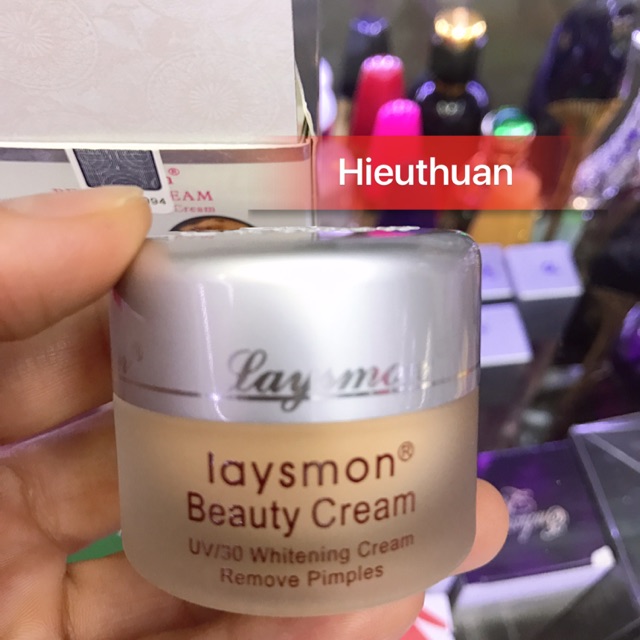 Kem trị mụn và làm trắng da Laysmon UV/30